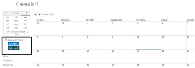 Map Multiple Calendars To One In SharePoint 2013 And Office 365